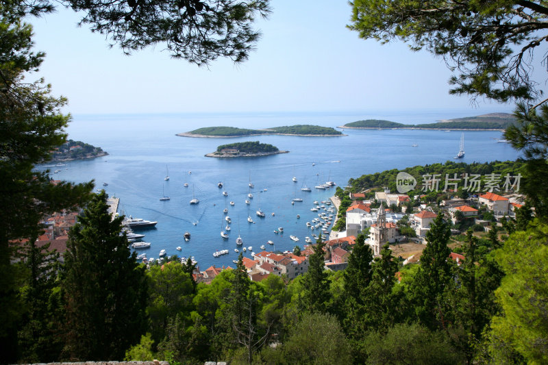 赫瓦尔Village-Hvar Island-Croatia